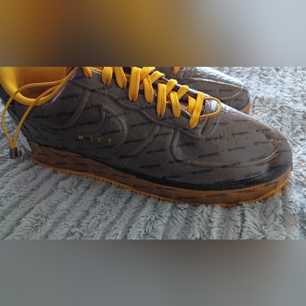 NIKE AIR FORCE ONES... EXPERIMENTAL UPS... NEW - Picture 3 of 15